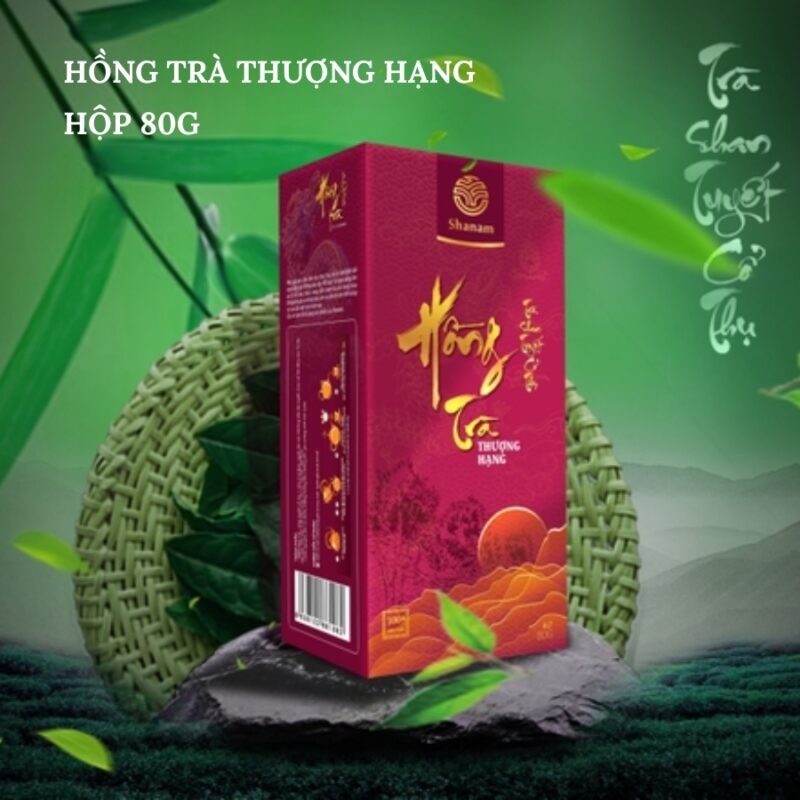 HỒNG TRÀ THƯỢNG HẠNG HỘP 80G