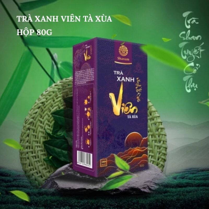 Trà xanh Viên hộp 80G