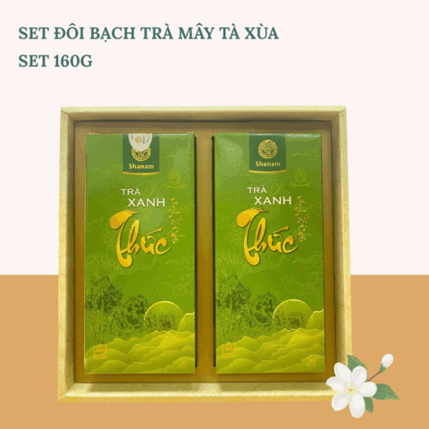 Set đôi Trà xanh Thức 160g