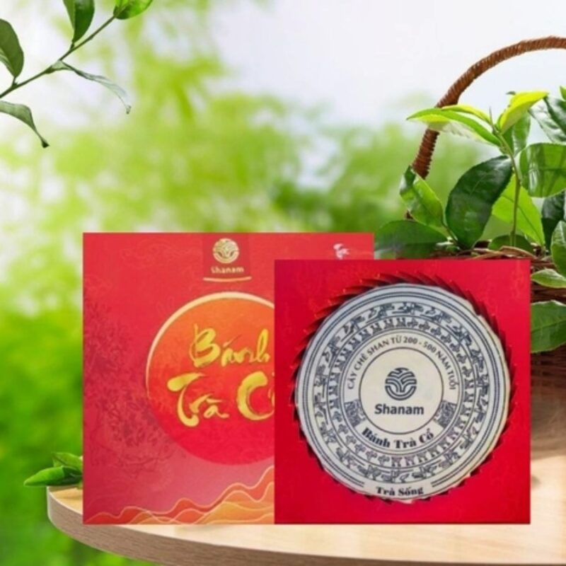 TRÀ VÀNG - BÁNH TRÀ SỐNG 2023 YÊN BÁI 1T-3L 100G BTR HỘP IVORY - Hình ảnh 2
