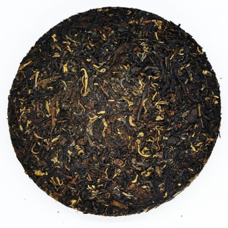 TRÀ VÀNG - BÁNH TRÀ CHÍN 2019 YÊN BÁI 1T-2L 300G BTR - Hình ảnh 3