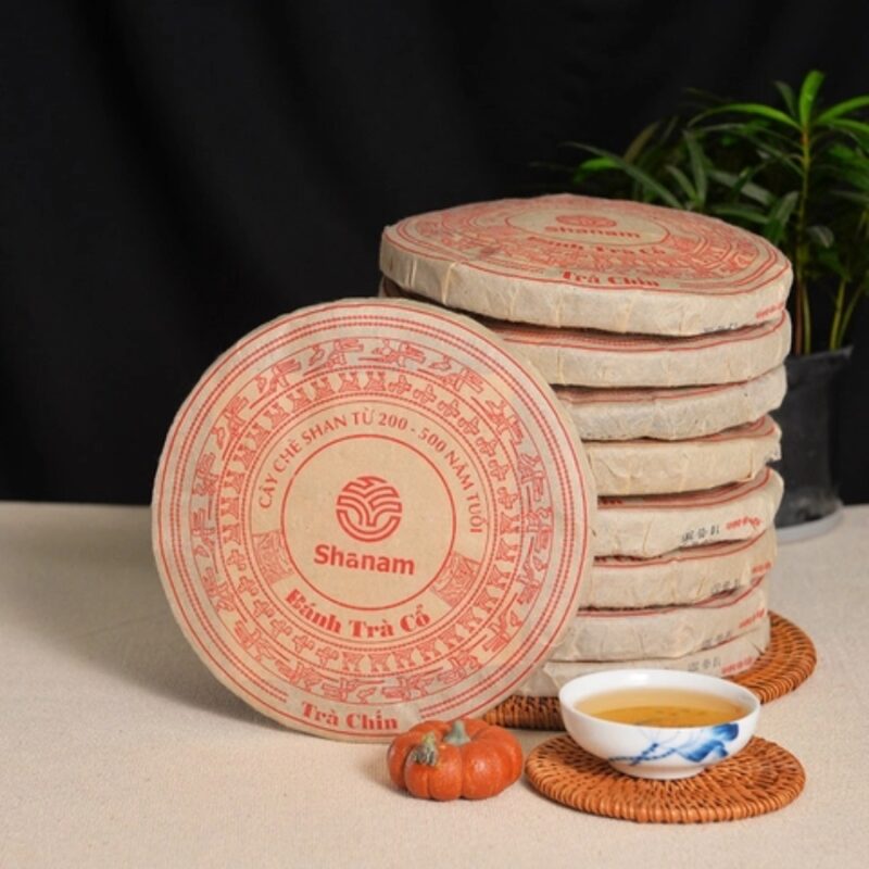 TRÀ VÀNG - BÁNH TRÀ CHÍN 2019 YÊN BÁI 1T-2L 300G BTR - Hình ảnh 6